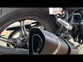 rusi titan 250fi with akrapovic m1 muffler cold start sound test