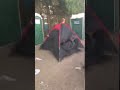 Music Festival WTF Moment! Tent in Bathroom Fail [EKM.CO]