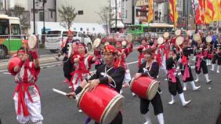 浅草ビートフェスティバル 2009 ◆ 琉球國祭り太鼓　パレード４