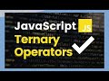 Ternary operator in JavaScript | JavaScript Tutorials