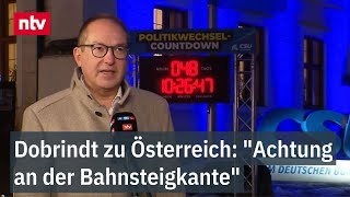 Dobrindt zu Österreich: \