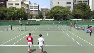 '14 アジア競技大会　ソフトテニス予選会　男子3次予選　Aブロック　5