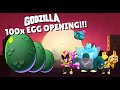 100x Godzilla EGG OPENING!!! (Brawl stars)