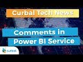 CTN #1: Comment Power BI dashboards in the Service + Home