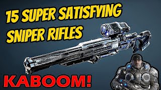 15 SUPER SATISFYING Sniper Rifles In Video Games