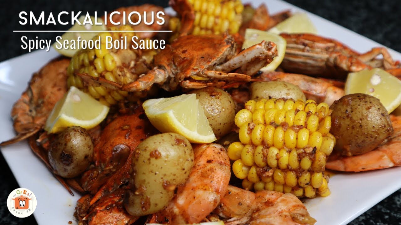 SMACKALICIOUS Spicy Seafood Boil Sauce | Blove’s Sauce - YouTube