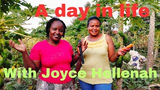 A day in the life: Shopping adventures and a kitchen garden tour with Joyce Hellenah. @joyce663