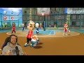 so I played wii Sports Basketball and this happened