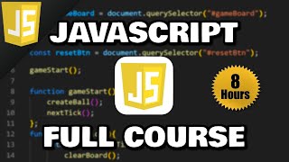 JavaScript Full Course 🌐 -Learn to code today-【𝙁𝙧𝙚𝙚】