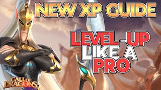 NEW XP GUIDE!! How To Level YOUR Heroes! How XP is Shared! Tips & Tricks to Level - #callofdragons