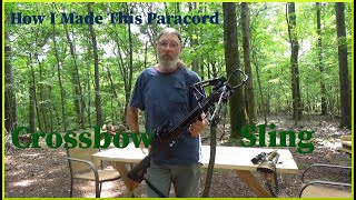 How I made a Paracord sling for my Crossbow.