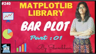 Matplotlib library bar plot part:01 | data analysis | data science | exploratory data analysis