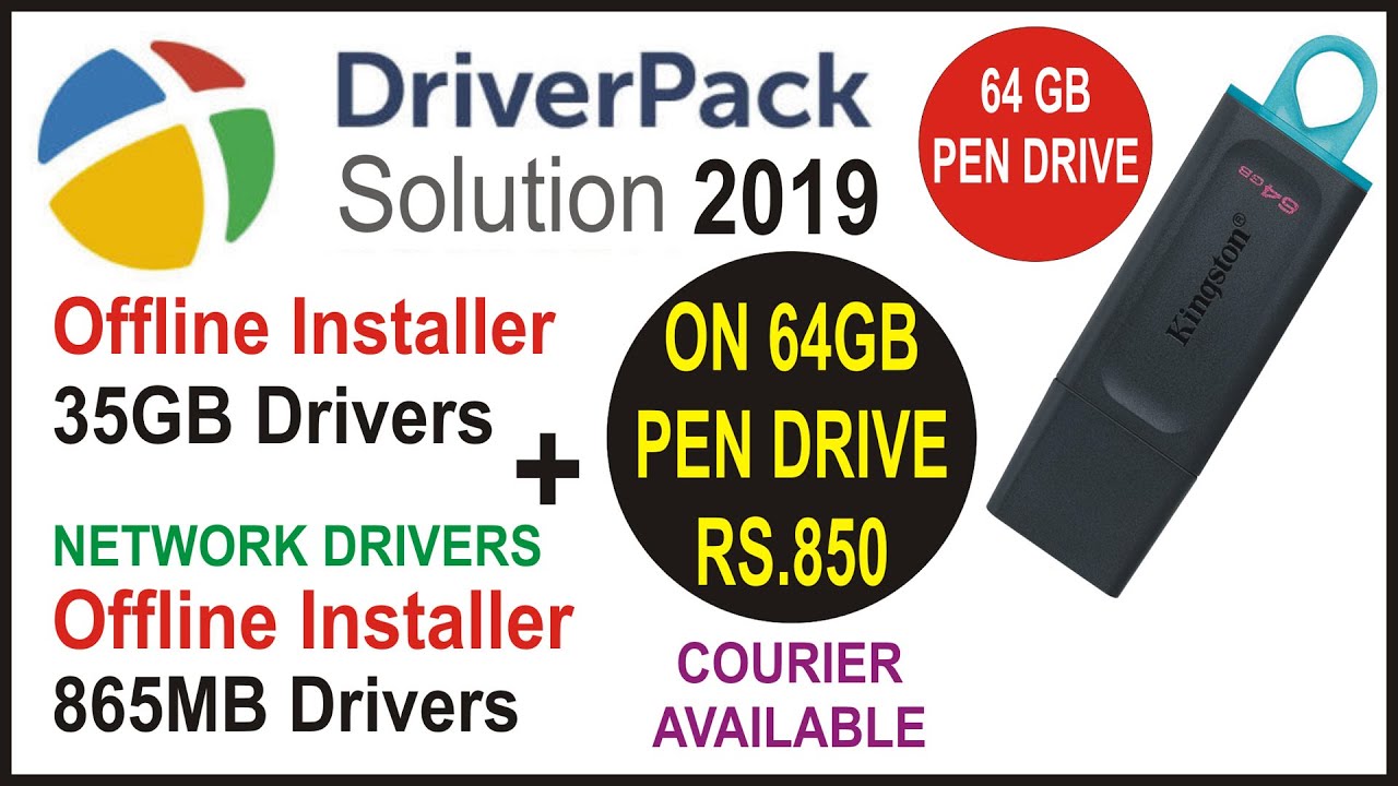 Driver Pack Solution On Pen Drive | Driverpack Solution Offline ...