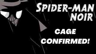 Live Action Spider-Man NOIR  TV Series Greenlit Starring Nicolas Cage