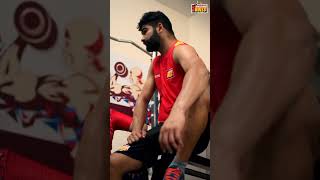 Bengaluru bulls king Pradeep Narwal and Ajinkya Pawar today workout #pradeepnarwal #practice #shorts