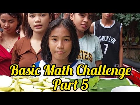 Basic Math Challenge Part 5 Youtube