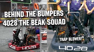 Behind the Bumpers | 4028 The Beak Squad | Trap Fan | CRESCENDO FRC Robot