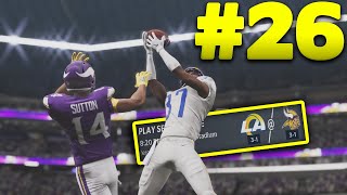 Huge NFC Match-up Against The Vikings! Madden 21 Los Angeles Rams Franchise Ep.26