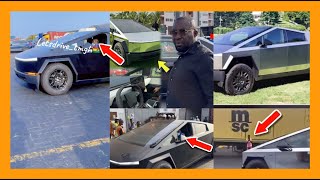 Dr Osei Kwame Despite Challenged By Young Billionaire As He Purchases $250,000 Tesla Cybertruck