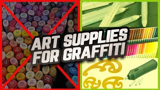 Art Supplies for Graffiti Besides Markers (Graffitip of the Week)