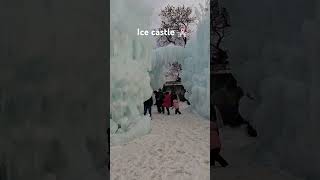 Winter ice festival in USA||#winter#shortsvideo#short#vairalshort#usa#2025#icefestival#adventure