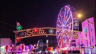 Street Fair, Carnival on 18th Ave, Bensonhurst Brooklyn, NY - Feast of Santa Rosalia 2021