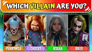 Which Scary Villain Are You? 🤡🎃 | Halloween Quiz