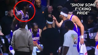 *UNSEEN* DeAndre Ayton Leaves Suns Huddle After Devin Booker Tells Him “If He Wants To F*cking Win”