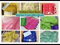 Exclusive Embroidery Linen Silk Saree II printed & embroidery linens / tissue ,checked & plain linen