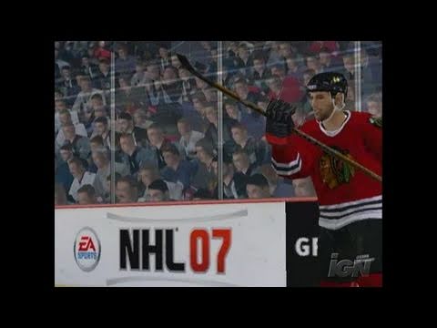 NHL 07 Xbox Gameplay - Fighting NHL 07 Xbox Gameplay - Fighting