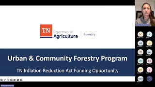 TN Urban \u0026 Community Forestry IRA Funding Webinar - December 2023.mp4