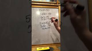 3rd Grade Sherry Parrish Multiplication Number String