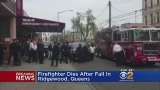 Firefighter Dies After Fall From Roof