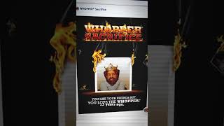 The Whopper Sacrifice Explained