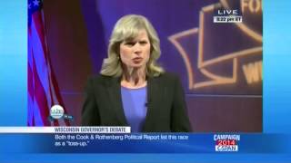 Mary Burke Runs Out of Talking Points