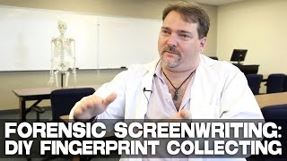 Forensic Screenwriting: DIY Fingerprint \u0026 Footprint Collecting by Professor Ron