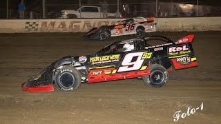 “IN THE SHOW”…… 15 year old Talan Willis makes his first ever Super Late Model feature race!