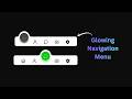 Glowing Navigation Menu using HTML & CSS 🔥 | Modern Navbar Animation