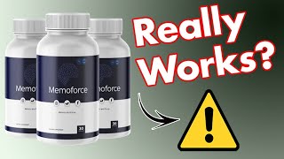 Memoforce Reviews - Legit Supplement Or Scam?