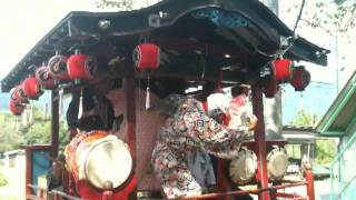 Japanese Festival 杉囃子連 鎌倉 豊田囃子保存会 2010-09-19 藤野囃子連合会秋祭り