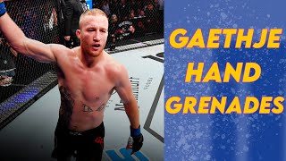 Justin Gaethje UFC knockouts but they get increasingly more devastating