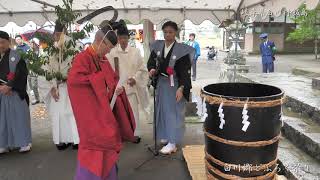 白川郷 飯島 どぶろく祭り どぶろくの儀 飯島八幡神社 2019年 4K UHD/60p