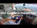 Philippines Pilot Training: FIRST FLIGHT!! - PhilSCA BSAT Flight Training