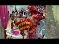 cny 2025 acrobatic lion dance khuan loke 群乐 mid valley megamall 新年春节 鸿旺萌狮 难度採青 高桩醒獅 拋礼送柑