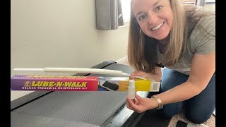 Lube-N-Walk Deluxe Treadmill Maintenance Kit- REVIEW- Been using this for years. So easy!