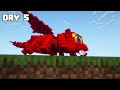 I Survived 100 Days as a SPIDER DRAGON in HARDCORE Minecraft