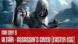 Altair z serii Assassin's Creed w grze Far Cry 5 (easter egg)