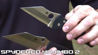 Spyderco Yojimbo \u0026 Ronin 2 knives with Pro Knife fighter, Michael Janich (Knife of the Week #3)