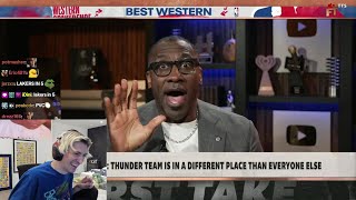 xQc Dies Laughing at Shannon Sharpe saying \