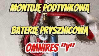 Podtynkowa bateria prysznicowa OMNIRES 